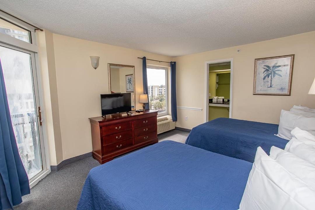 Oceanfront 2 Bedroom 3 Bathroom Unit 539-540 - Sleeps 10 Myrtle Beach Exteriör bild