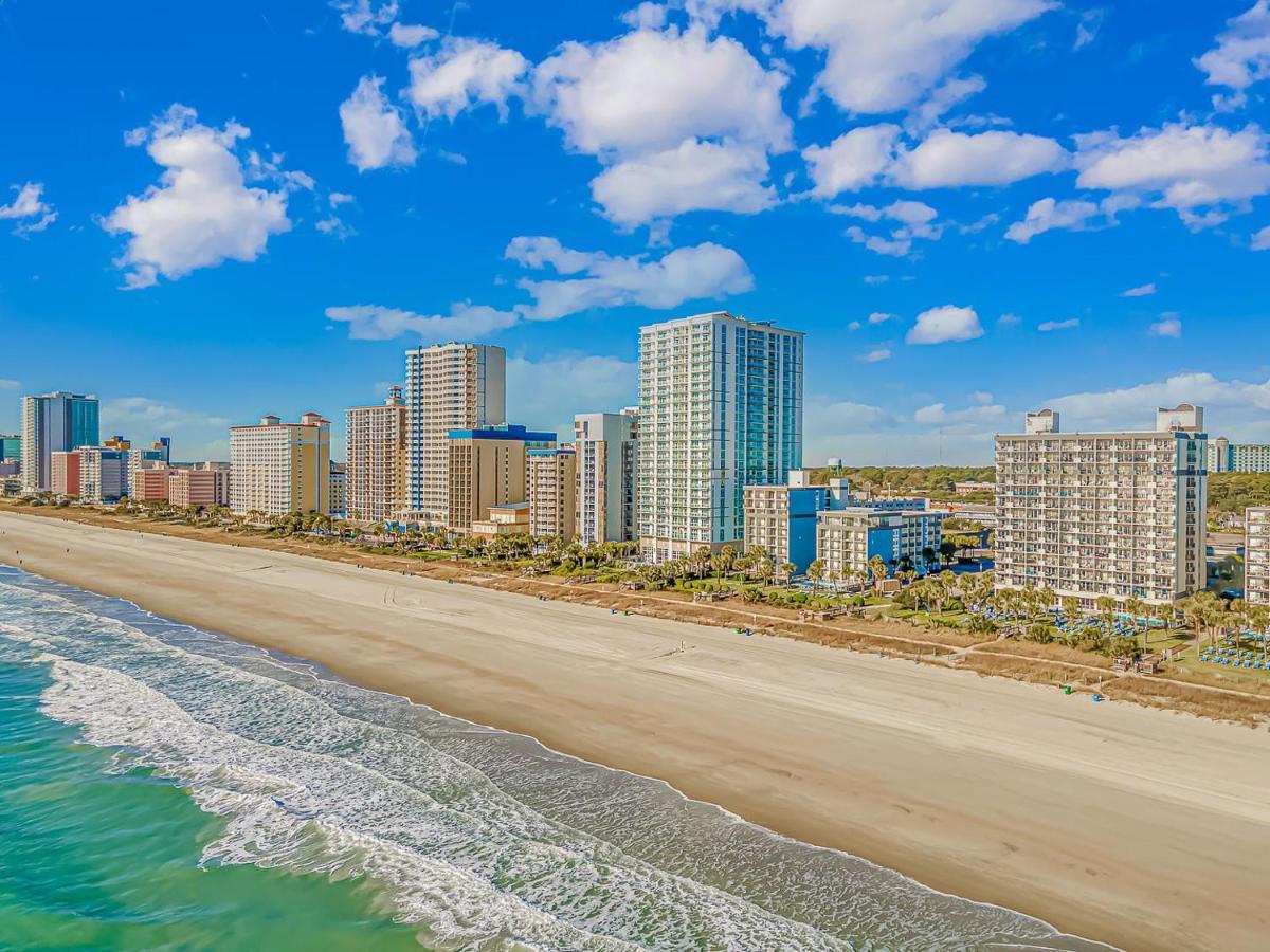 Oceanfront 2 Bedroom 3 Bathroom Unit 539-540 - Sleeps 10 Myrtle Beach Exteriör bild