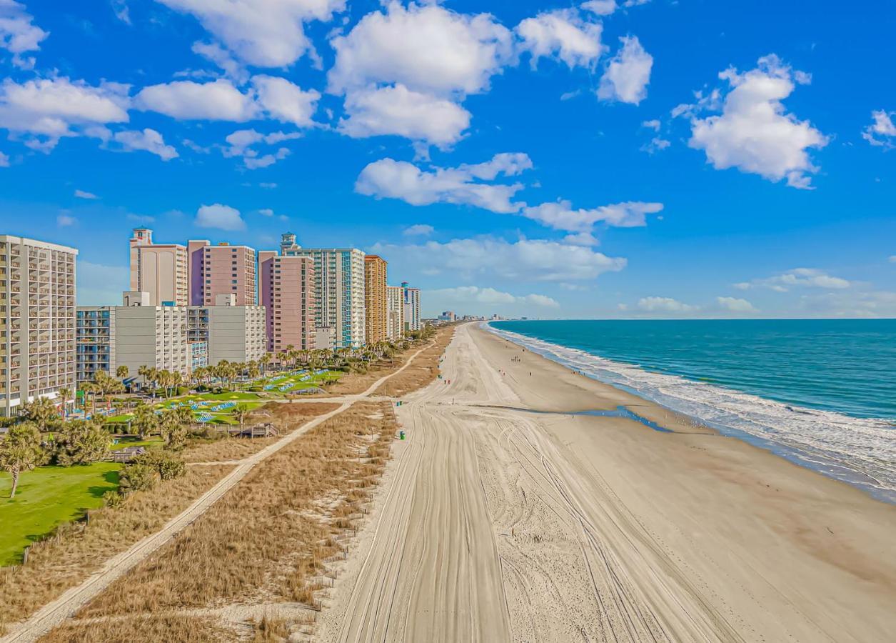 Oceanfront 2 Bedroom 3 Bathroom Unit 539-540 - Sleeps 10 Myrtle Beach Exteriör bild
